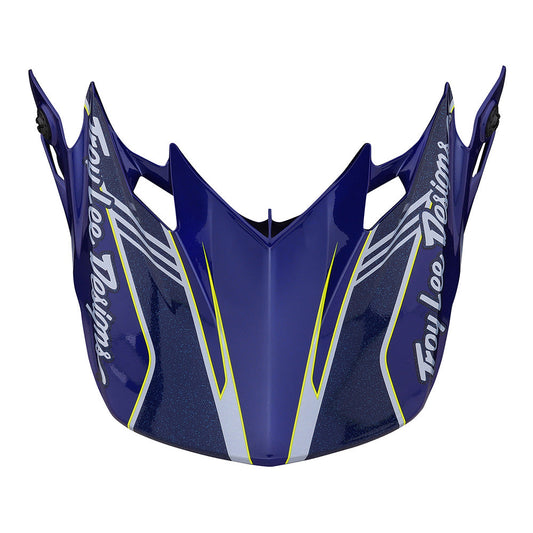 Troy Lee SE4 Visor Matrix Blue