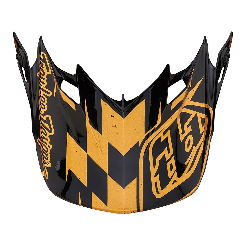 Troy Lee SE4 Visor Race Shop Black / Gold
