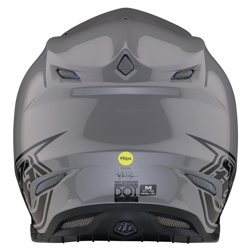 Troy Lee SE5 Composite Helmet W/MIPS Core Grey