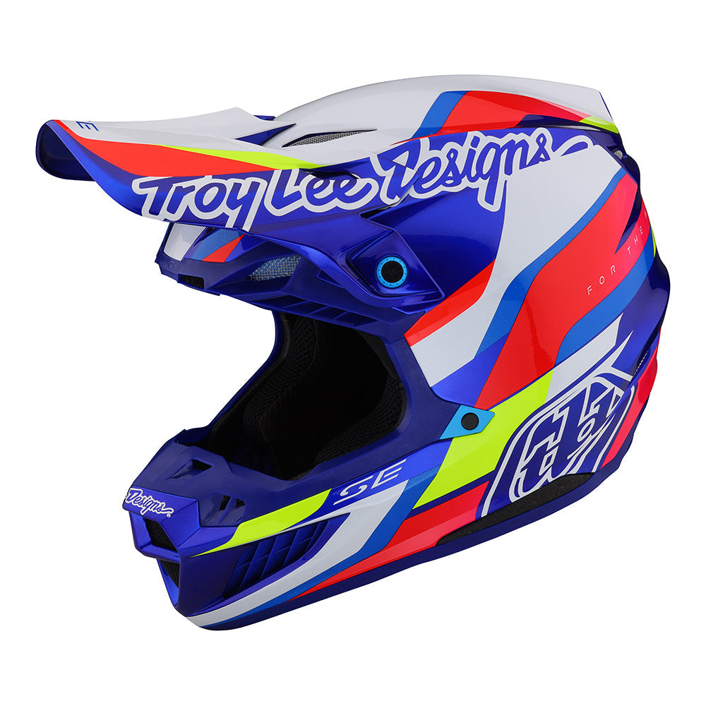 Troy Lee SE5 Composite Helmet W/MIPS Omega Blue
