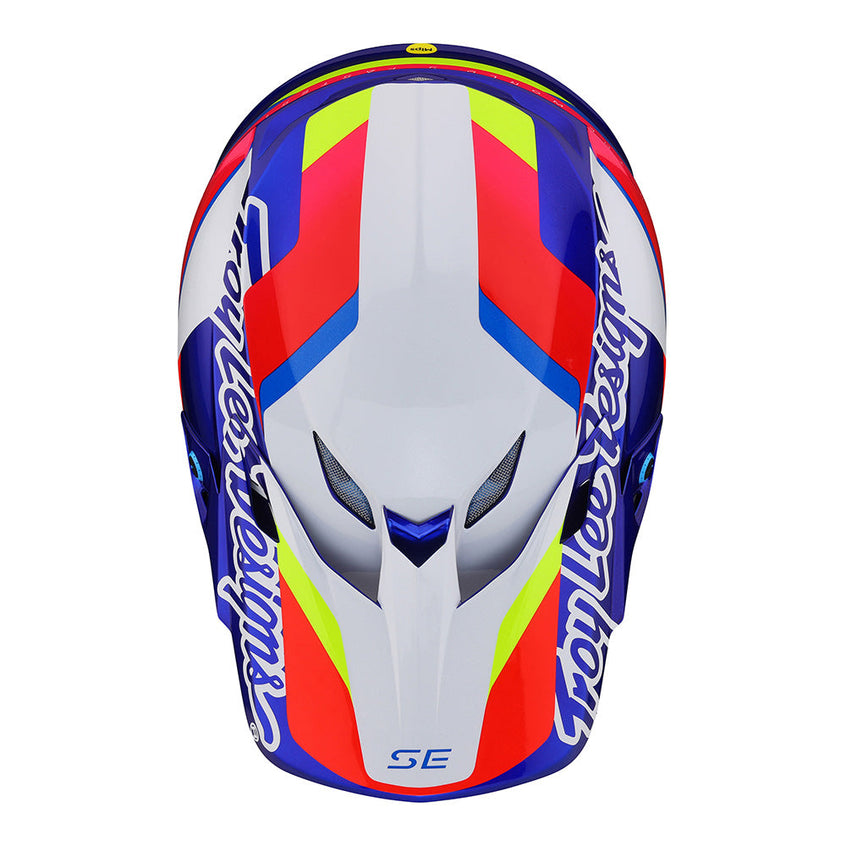Troy Lee SE5 Composite Helmet W/MIPS Omega Blue