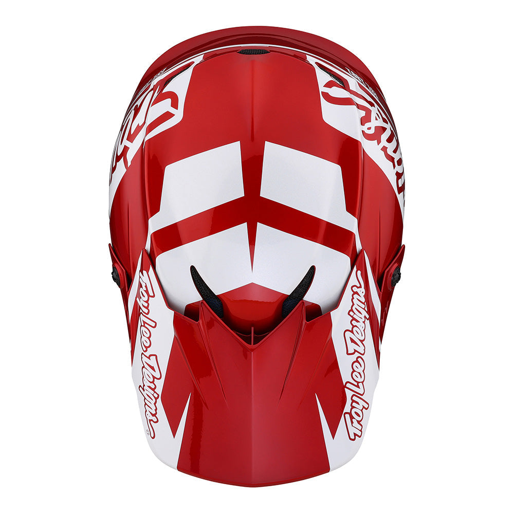 Troy Lee Youth GP Helmet Slice Red / White
