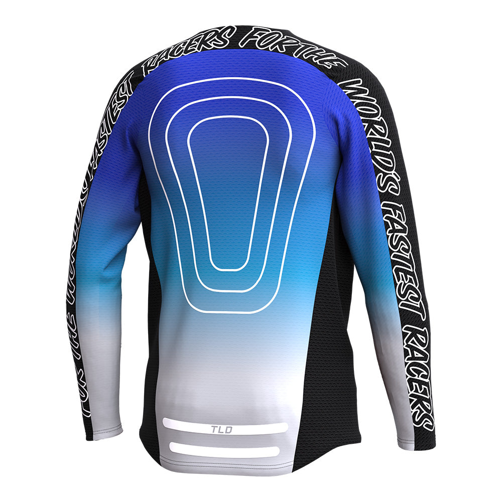 Troy Lee Youth GP Pro Air Jersey Richter Black / Blue