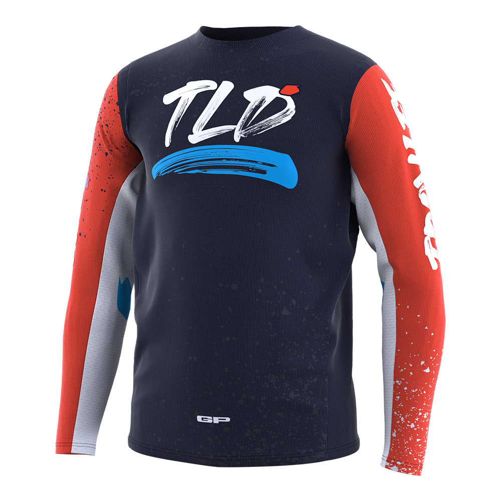 Troy Lee Youth GP Pro Jersey Partical Navy / Orange