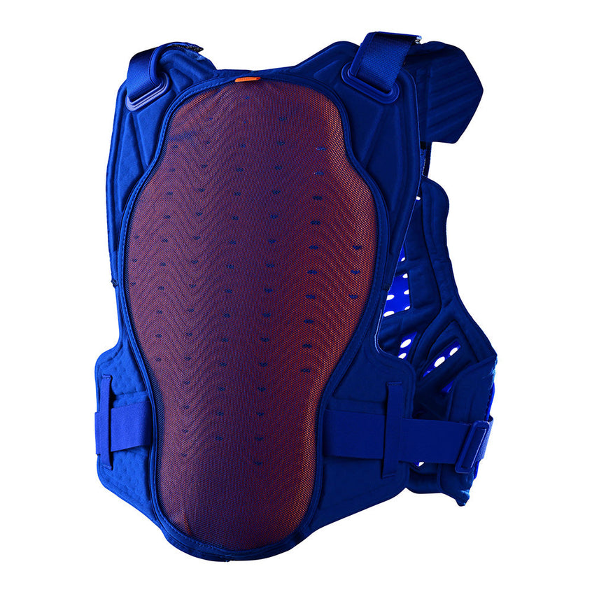 Troy Lee Rockfight CE Flex Chest Protector Solid Blue