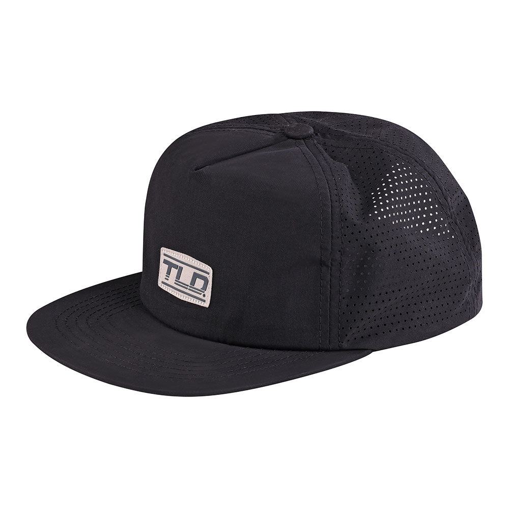 Troy Lee Snapback Hat Speed Logo Carbon