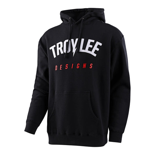 Troy Lee Pullover Hoodie Bolt Black