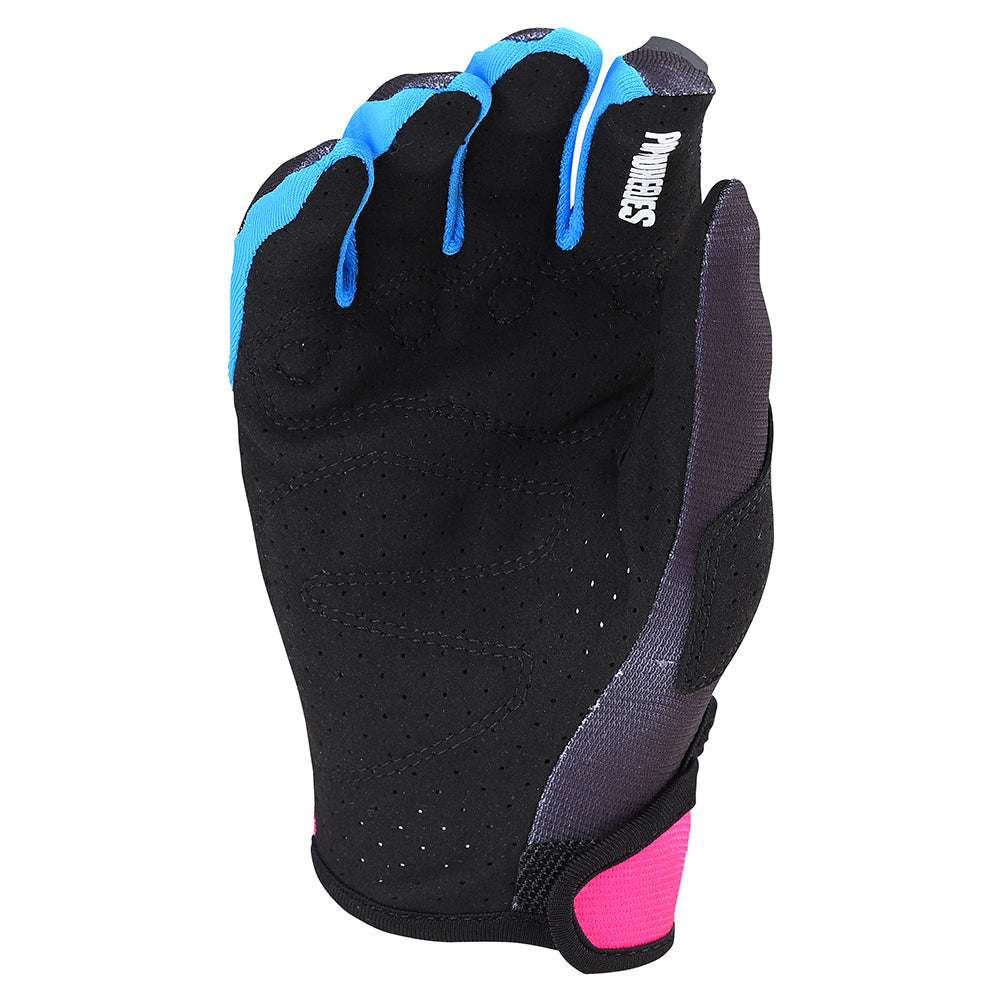 Troy Lee Womens GP Glove Solid Black / Yellow