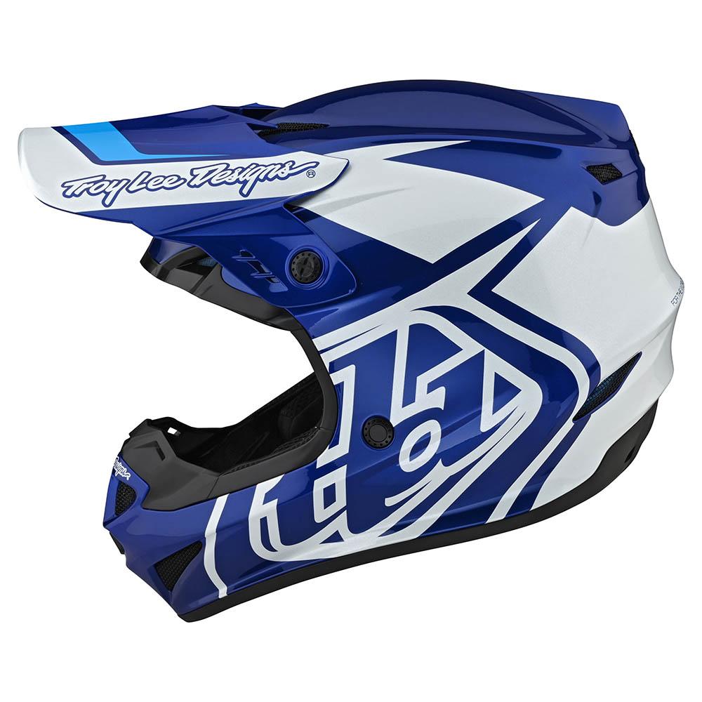 Troy Lee GP HELMET OVERLOAD Blue/White