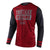 Troy Lee SCOUT GP OFF-ROAD JERSEY PEACE & WHEELIES Burgundy/Dark Grey