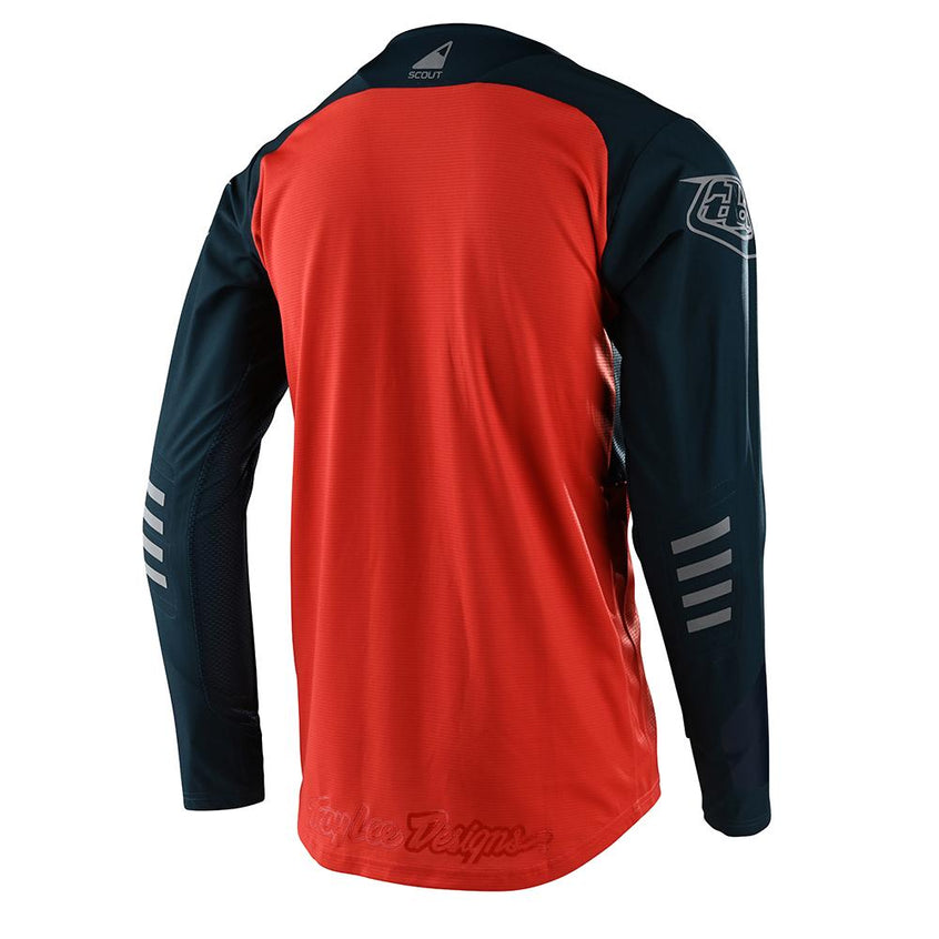 Troy Lee SCOUT SE OFF-ROAD JERSEY SYSTEMS Marine/Orange