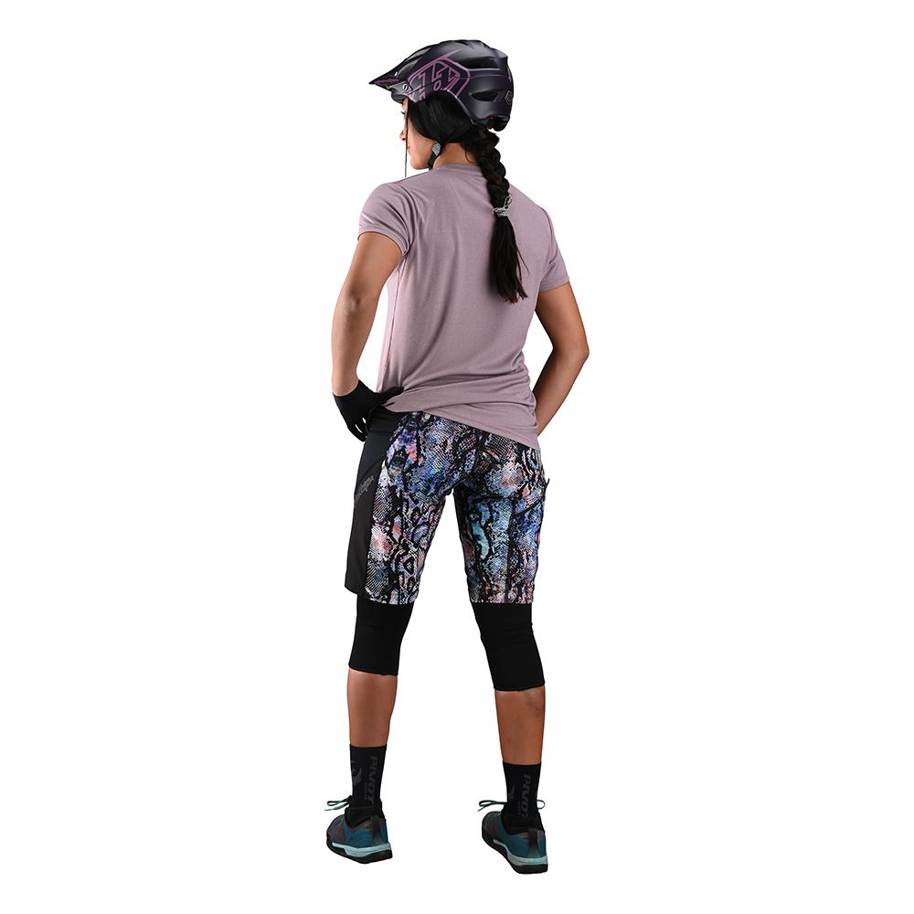 Troy Lee WOMENS LUXE SHORT SOLID BLACK