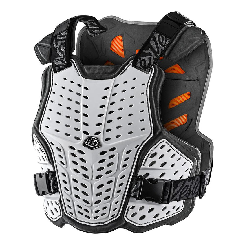 Troy Lee ROCKFIGHT CE CHEST PROTECTOR SOLID White