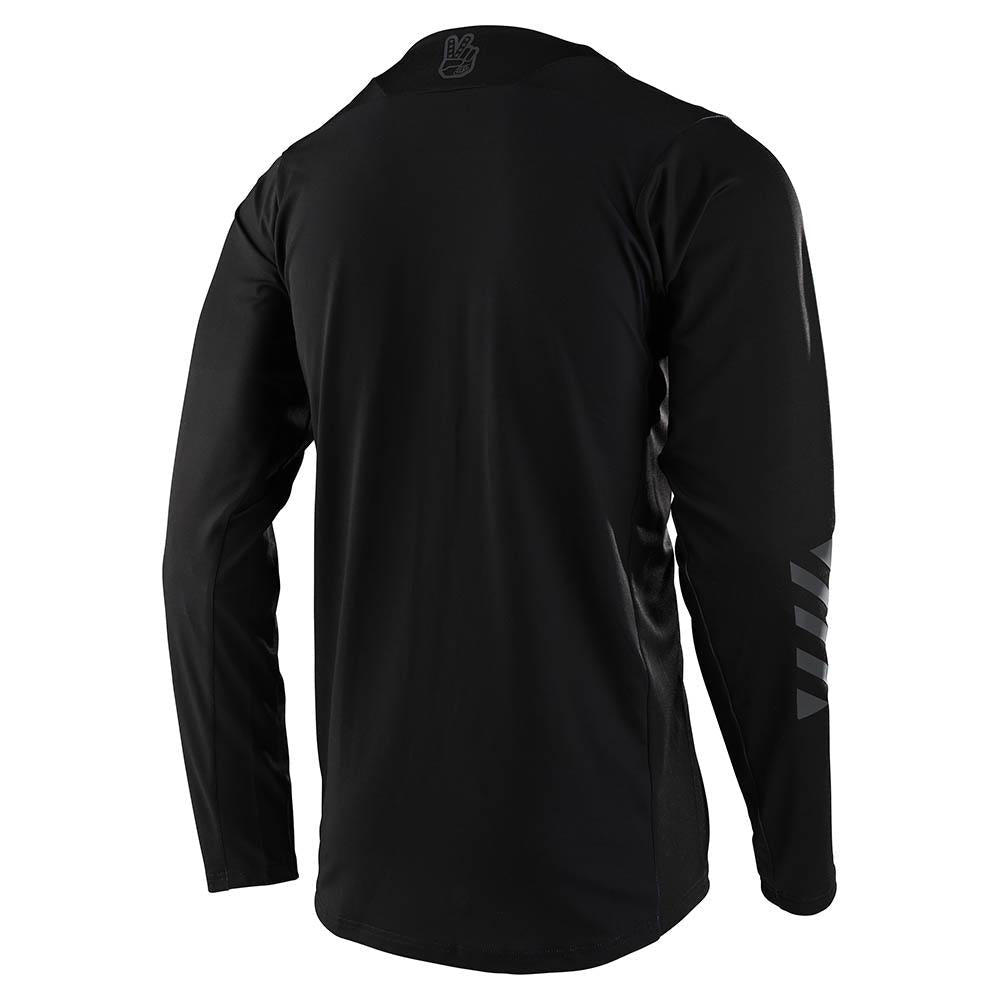 Troy Lee SKYLINE LONG SLEEVE CHILL JERSEY SOLID Black