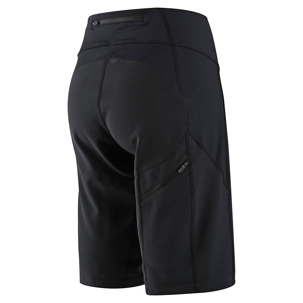 Troy Lee WOMENS LUXE SHORT SOLID BLACK